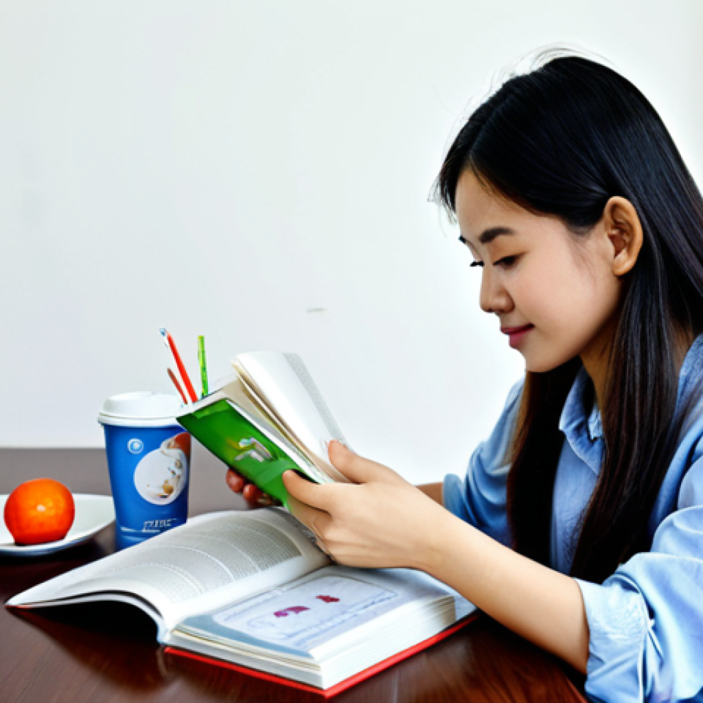 Learning Vietnamese**
"A young woman sitting at a desk in a bright, modern apartment in Hanoi, fully clothed in a casual, modest outfit, studying Vietnamese with a textbook and flashcards. The scene includes a cup of Vietnamese coffee (cà phê sữa đá) and a bowl of fresh fruit. Safe for work, appropriate content, perfect anatomy, natural proportions, family-friendly, high-quality digital art."
**