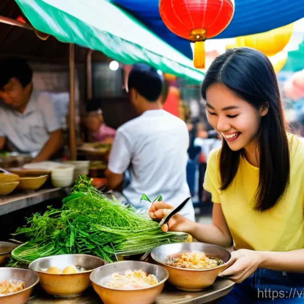 새로운 문화에 적응하는 과정 이해하기 - A young woman with a joyful, curious expression, wearing a modest, light-colored t-shirt and denim s...